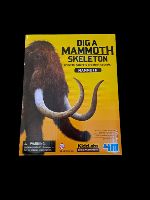 Casual games Dig a Dinosaur Skeleton-Mammoth