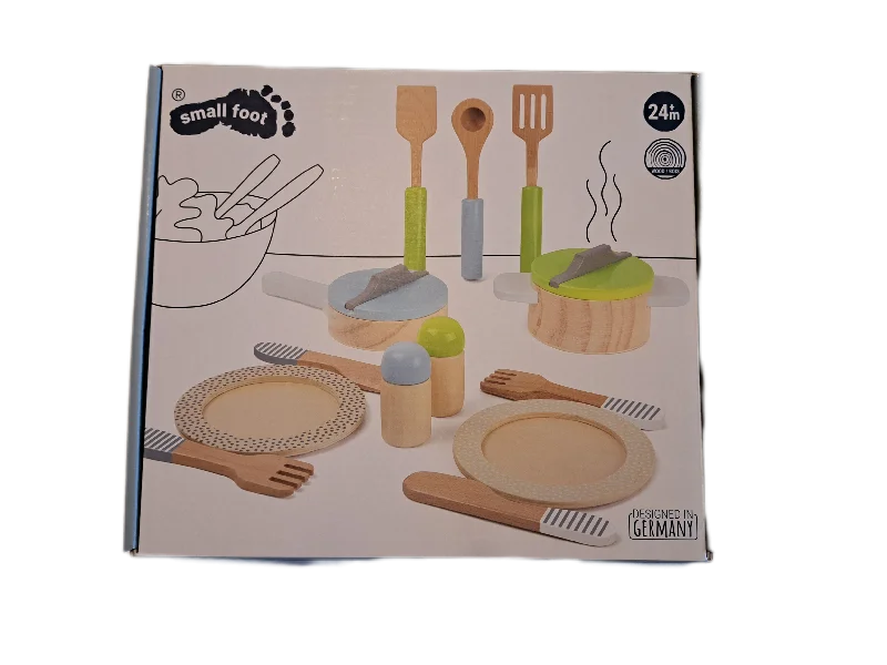 Interactive games Crockery and Cookware Set Play Kitchen
