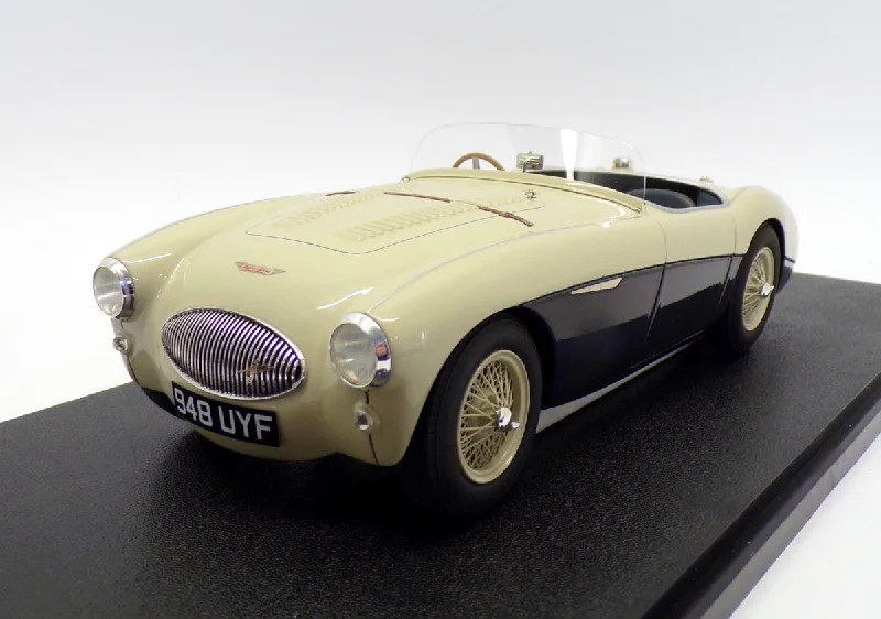 Enthusiastic toysCult Models 1/18 Scale CML045-1 - 1955 Austin Healey 100S Spider - Blue/Cream Enthusiastic toysCult Models 1/18 Scale CML045-1 - 1955 Austin Healey 100S Spider - Blue/Cream