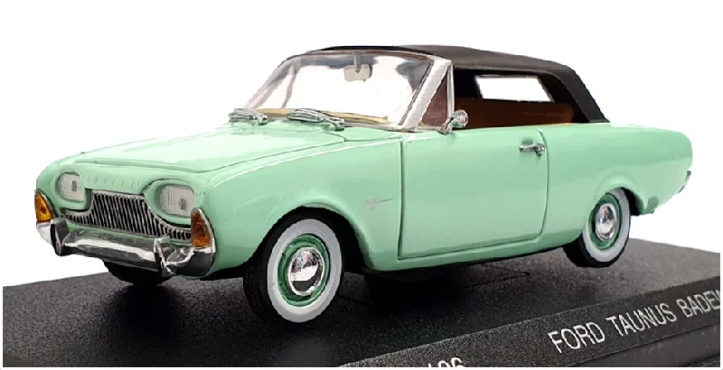 High-quality materials toys Detail Cars 1/43 Scale ART186 - 1960 Ford Taunus Badew Soft Top - Lt Green/Black High-quality materials toys Detail Cars 1/43 Scale ART186 - 1960 Ford Taunus Badew Soft Top - Lt Green/Black