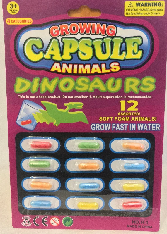 Intricate puzzles Growing Capsule Animals - Dinosaurs