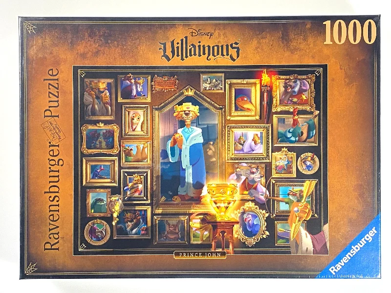 Interactive games Disney Villainous Prince John 1000 piece puzzle