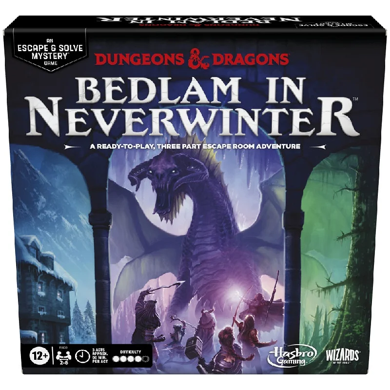Fast-paced games Dungeons & Dragons: Bedlam In Neverwinter An Escape & Solve Mystery Game