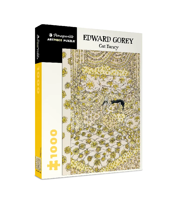 Addictive games Edward Gorey Cat Fancy 1000 Piece Puzzle