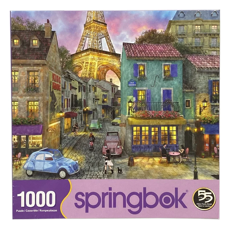 Fast-paced games Eiffel Magic 1000 piece puzzle