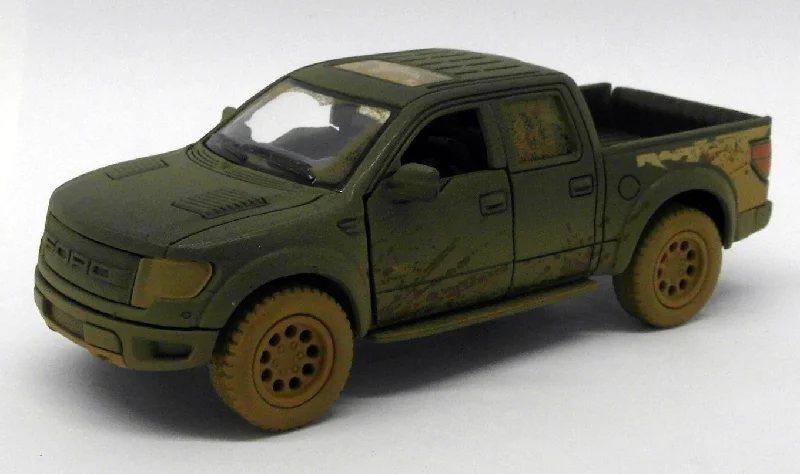 Durable toysFord F150 SVT Raptor - Muddy - Blue - Kinsmart Pull Back & Go Metal Model Car Durable toysFord F150 SVT Raptor - Muddy - Blue - Kinsmart Pull Back & Go Metal Model Car