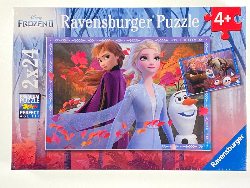 Competitive games Disney Frozen 2 Frosty Adventures 2x24 piece puzzles