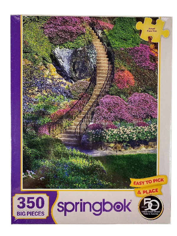 Educational games Garden Stairway 350 piece puzzle