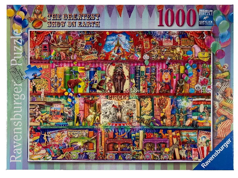 Multi-level puzzles Greatest Show on Earth 1000 piece puzzle