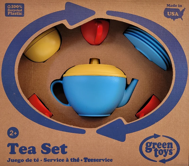 Engaging puzzlesGreen Toys - Tea Set