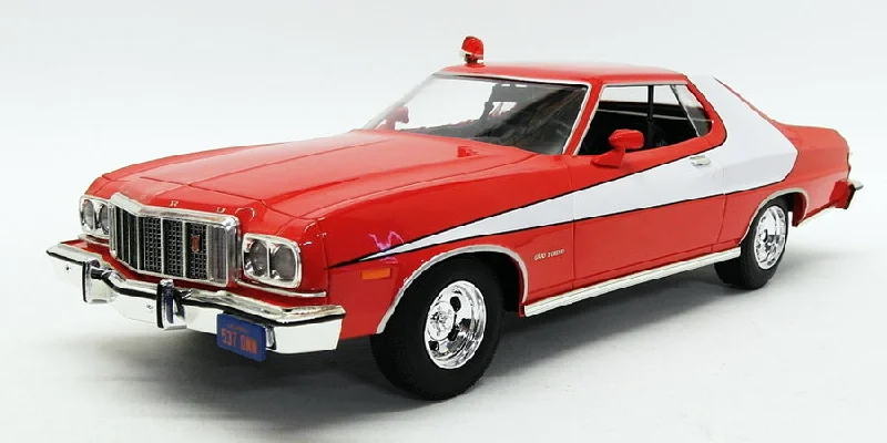 High-quality materials toys Greenlight 1/18 Scale 19017 - 1976 Ford Gran Torino - Starsky & Hutch High-quality materials toys Greenlight 1/18 Scale 19017 - 1976 Ford Gran Torino - Starsky & Hutch