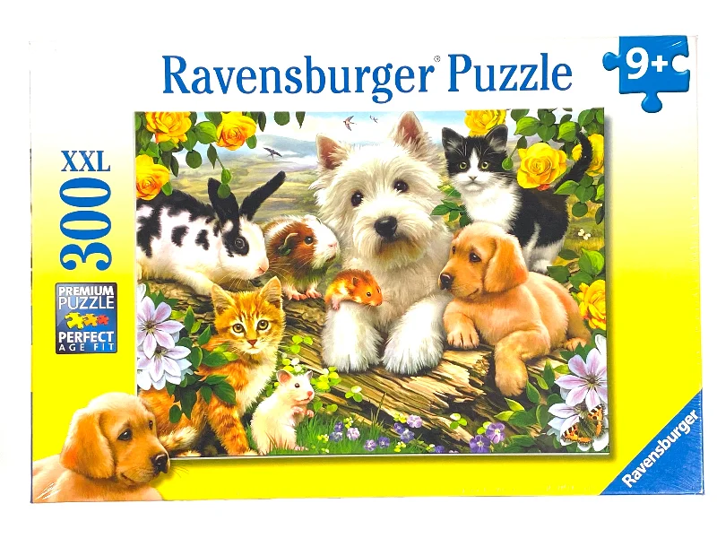 Strategic puzzles Happy Animal Buddies 300 piece puzzle