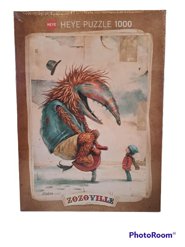 Logical puzzles Heye Zozoville 1000pc Puzzle