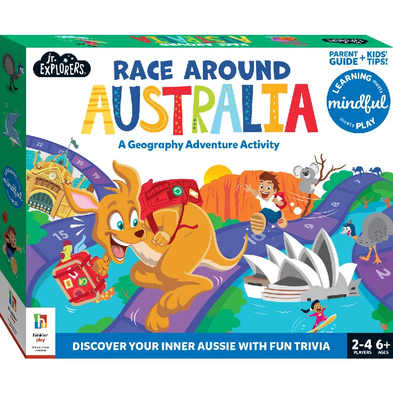 Engaging puzzlesJunior Explorers Race Around Australia