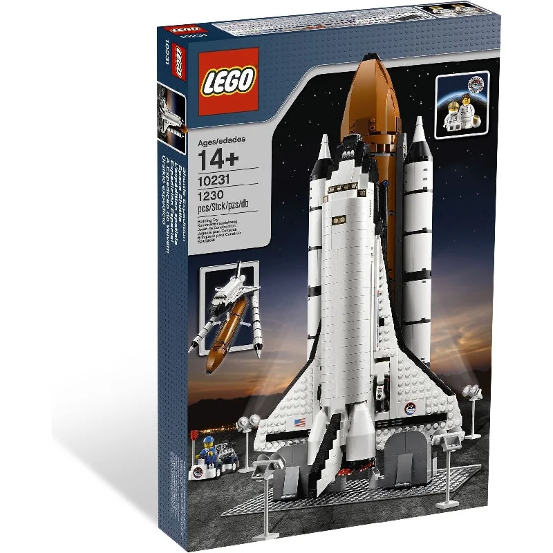 Promoting fine art skills LEGO modelsLEGO Advanced Models 10231 Shuttle Expedition - Slightly creased box Promoting fine art skills LEGO modelsLEGO Advanced Models 10231 Shuttle Expedition - Slightly creased box