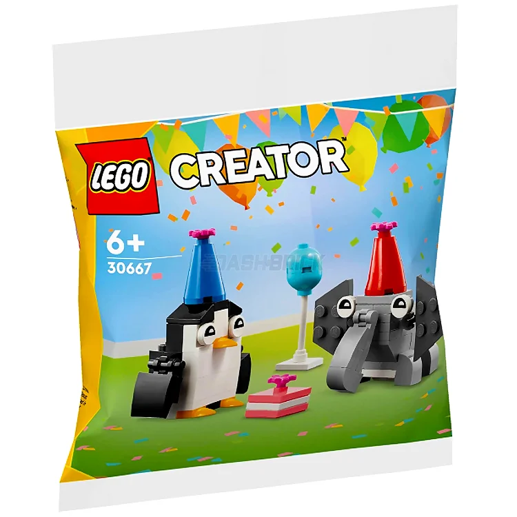 Creatively inspiring LEGOLEGO Creator: Animal Birthday Party Polybag [30667]