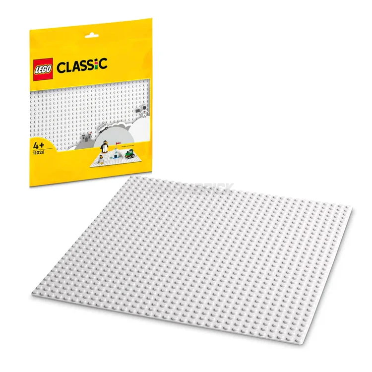 Promoting critical thinking LEGO challengesLEGO CLASSIC Baseplate, 32 x 32, White [11026]