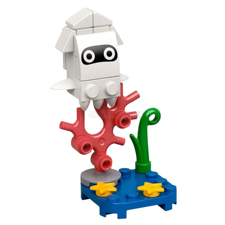 Encouraging teamwork LEGO gamesLEGO Collectable Minifigures - Blooper (8 of 10) [Super Mario Series 1]