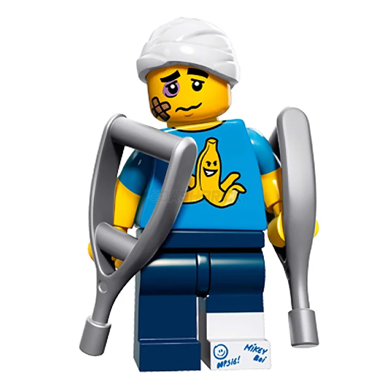 Intricately designed LEGOLEGO Collectable Minifigures - Clumsy Guy (4 of 16) [Series 15]