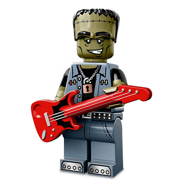 Seamlessly fitting LEGO connectionsLEGO Collectable Minifigures - Monster Rocker (12 of 16) [Series 14]