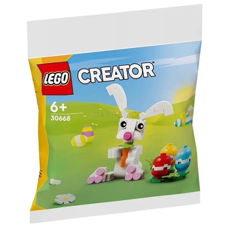 Encouraging imaginative storytelling LEGOLEGO Easter Bunny with Colorful Eggs Polybag [30668]