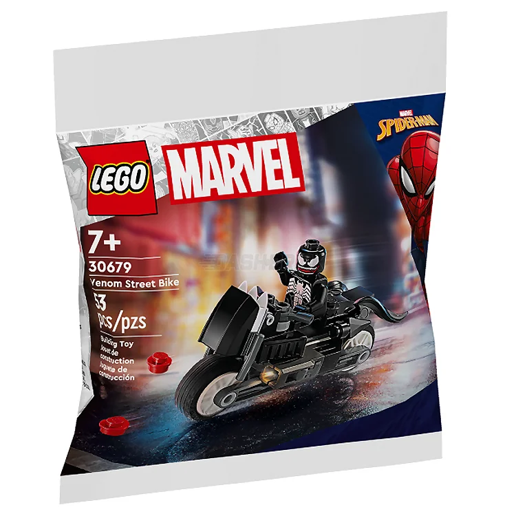 Gender-neutral LEGO toysLEGO Marvel: Venom Street Bike, Spider-Man Polybag [30679]
