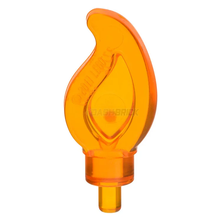 Family-friendly LEGO experiencesLEGO Minifigure Accessory - Candle Flame, Small Fire, with Pin, Trans-Orange [37775] 6357747