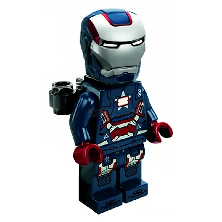 Endlessly replayable LEGO scenariosLEGO Minifigure - Iron Patriot, Iron Man 3 (2013 Original) [MARVEL]