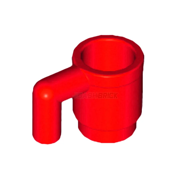 Precisely scaled LEGO miniaturesLEGO Minifigure Accessory - Mug/Cup, Red [3899]
