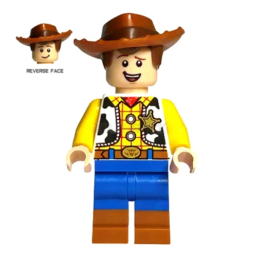 Engagement-boosting LEGO activitiesLEGO Minifigure - Woody, Toy Story, Open Mouth Smile [DISNEY]