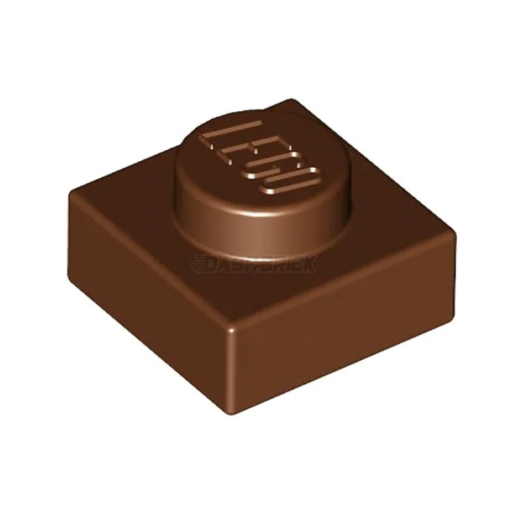 Offering endless joy LEGOLEGO Plate, 1 x 1, Reddish Brown [3024]