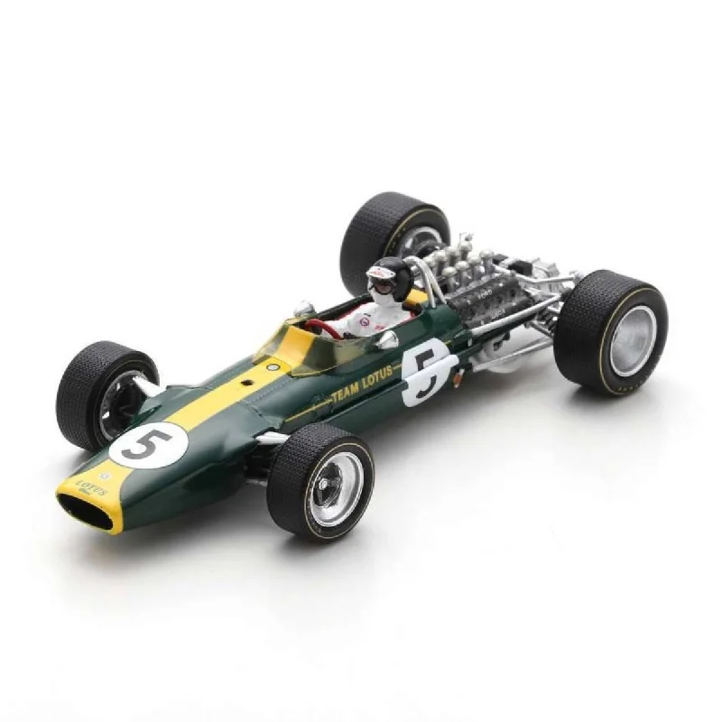 Realistic toy carsLotus 49 No.5 Winner Dutch GP 1967 - Jim Clark - With Acrylic Cover - 1:18 Scale Resin Model Car Realistic toy carsLotus 49 No.5 Winner Dutch GP 1967 - Jim Clark - With Acrylic Cover - 1:18 Scale Resin Model Car