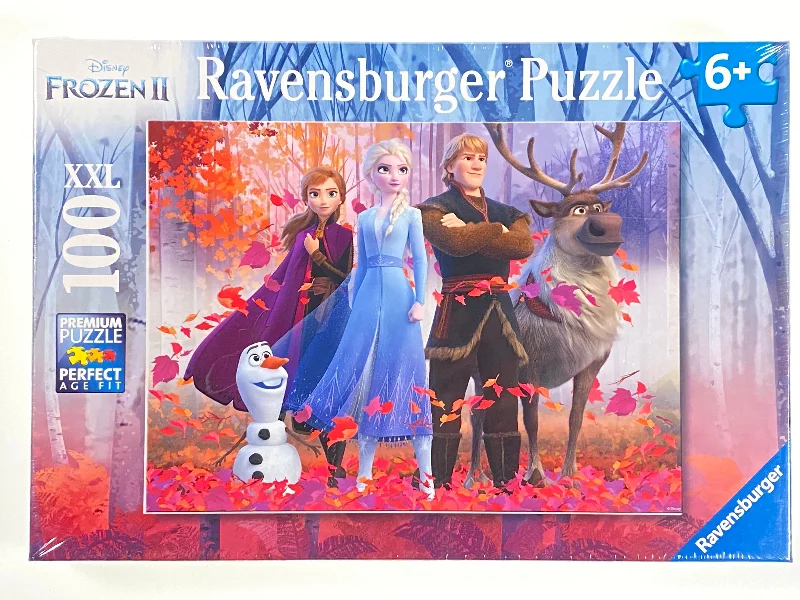 Intricate puzzles Disney Magic of the Forest Frozen II 100 piece puzzle