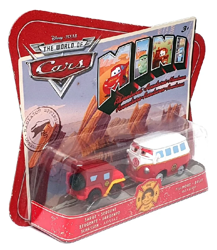 Fun toy carsMattel Disney Pixar Cars M9653 - Fillmore Bully Fire Dept. - Red/White