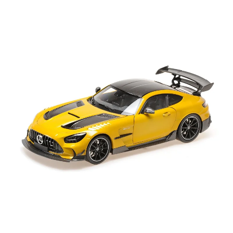 Realistic toy carsMERCEDES-AMG GT BLACK SERIES - 2021 - YELLOW METALLIC (SOLARBEAM) - 1:18 Scale Diecast Model Car Realistic toy carsMERCEDES-AMG GT BLACK SERIES - 2021 - YELLOW METALLIC (SOLARBEAM) - 1:18 Scale Diecast Model Car