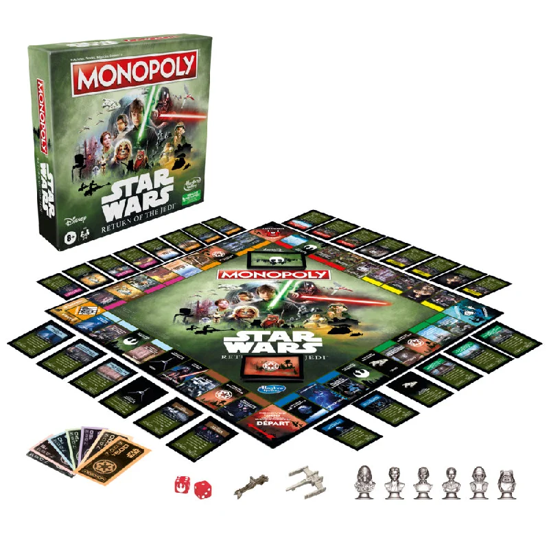Exciting gamesMonopoly Star Wars Return Of The Jedi 40Th Anniversary