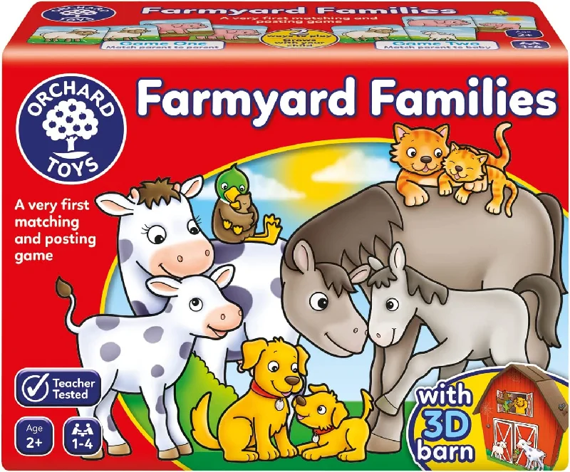 Logical puzzles Orchard Toys Farmyard Families Game