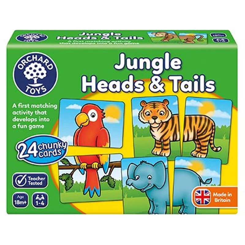 Innovative gamesOrchard Toys Jungle Heads & Tails Game