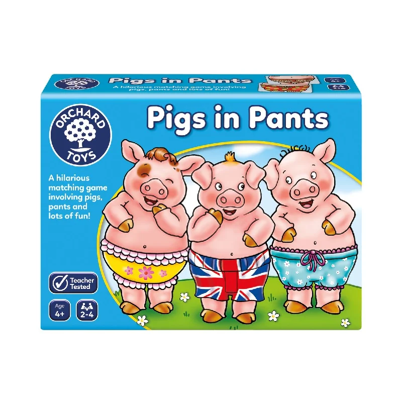 Time-consuming puzzles Orchard Toys Pigs In Pants Game