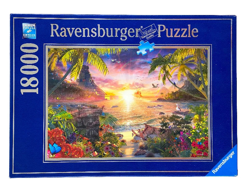 Multi-level puzzles Paradise Sunset 18000 Piece Puzzle