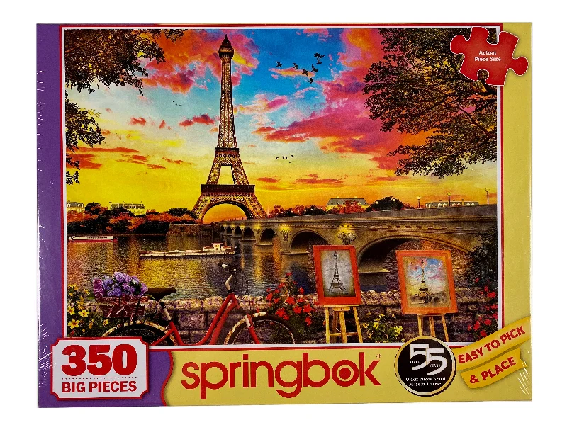 Entertaining games Paris Sunset 350 piece puzzle