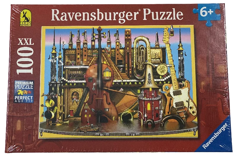 Competitive games Music Castle 100 Piece Puzzle