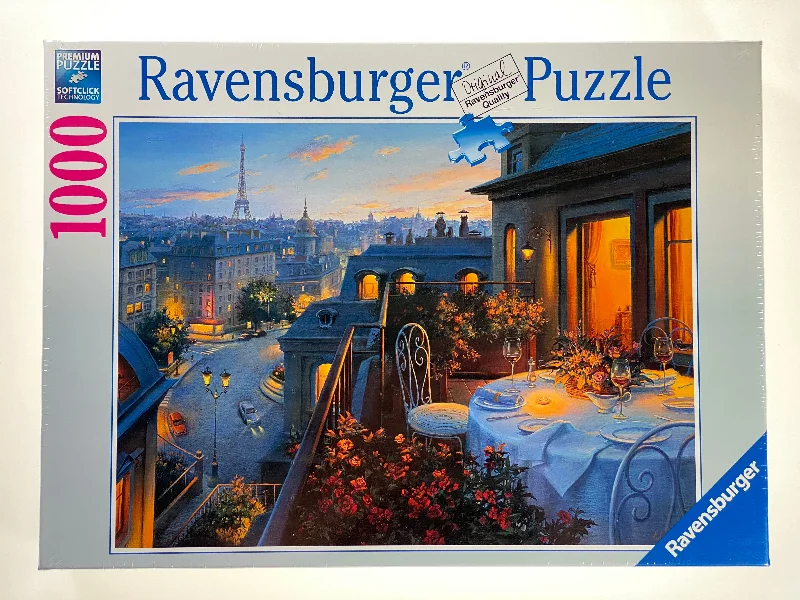 Logical puzzles Paris Balcony 1000 piece puzzle