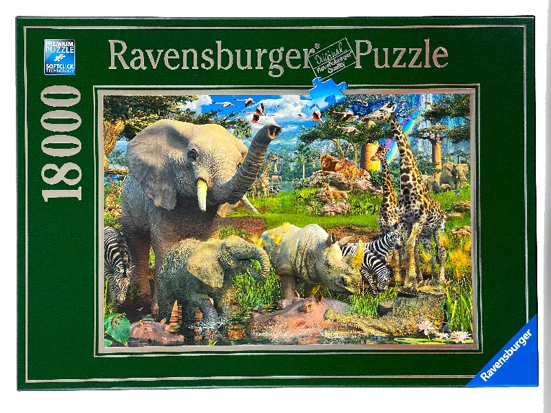 Fun gamesAt The Waterhole 18,000 Piece Puzzle