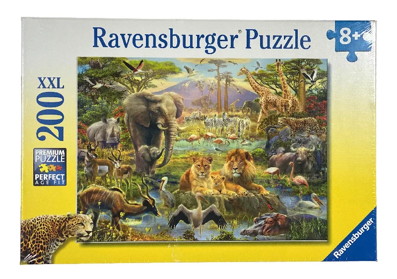 Thought-provoking puzzles Animals Of The Savanna 200 Piece Puzzle