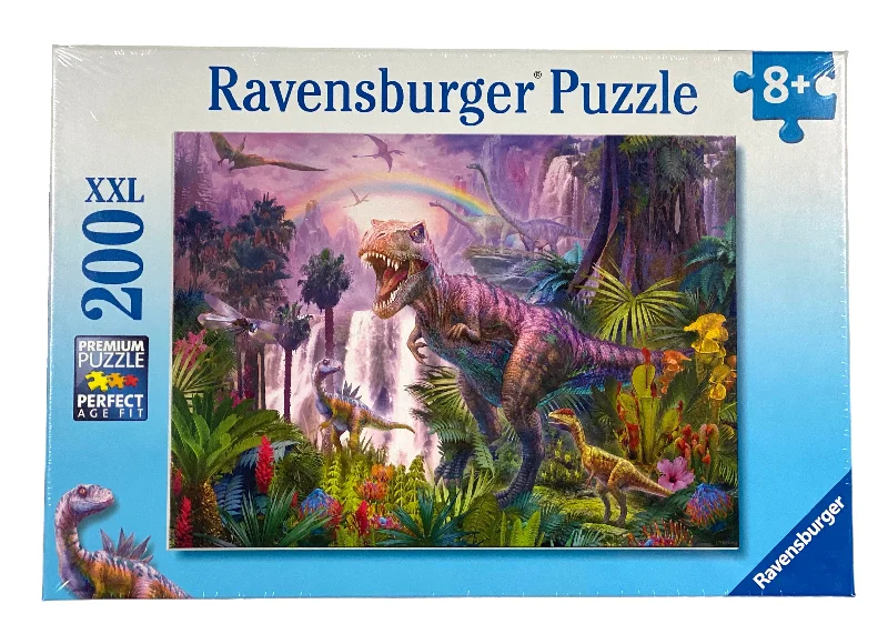 Time-consuming puzzles King Of The Dinosaurs 200 Piece Puzzle