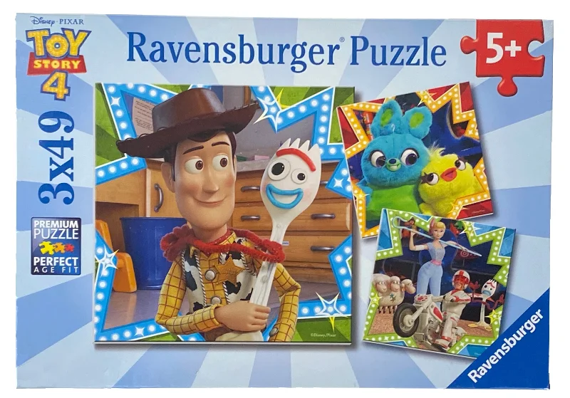 Strategic puzzles Toy Story 4 In It Together - 3X49 Piece Puzzles