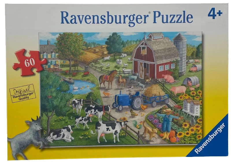 Relaxing games Home on The Range 60 Piece Puzzle