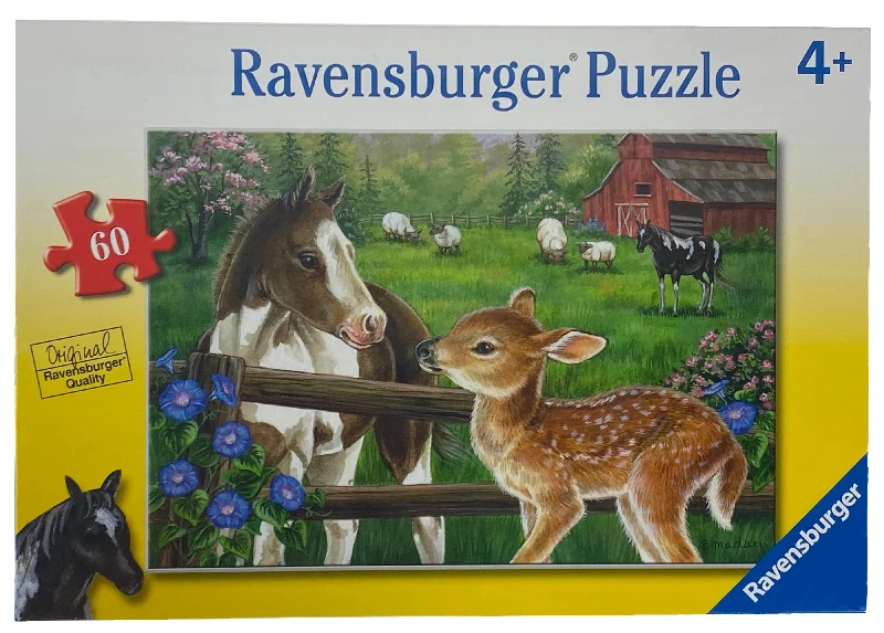 Educational games New Neighbors 60 Piece Puzzles
