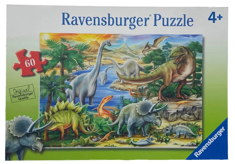 Logical puzzles Prehistoric Life 60 Piece Puzzle